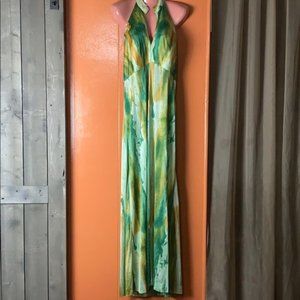 Mildred’s of Hawaii Haltered Backless Maxi Dress